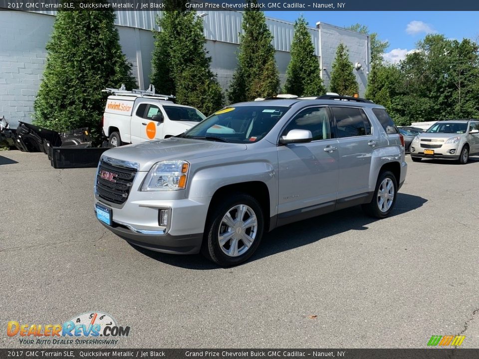 2017 GMC Terrain SLE Quicksilver Metallic / Jet Black Photo #2