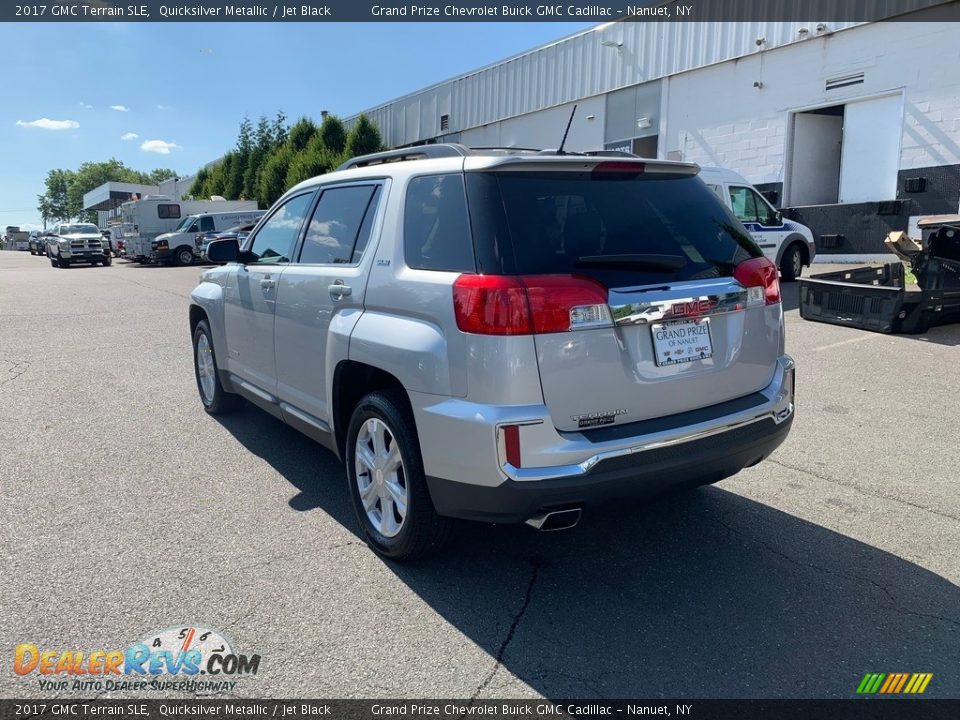 2017 GMC Terrain SLE Quicksilver Metallic / Jet Black Photo #3