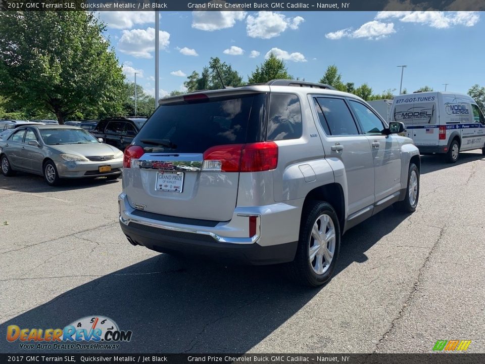 2017 GMC Terrain SLE Quicksilver Metallic / Jet Black Photo #4