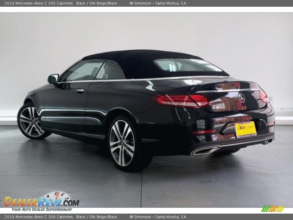 2019 Mercedes-Benz C 300 Cabriolet Black / Silk Beige/Black Photo #2