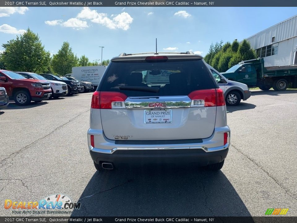 2017 GMC Terrain SLE Quicksilver Metallic / Jet Black Photo #7