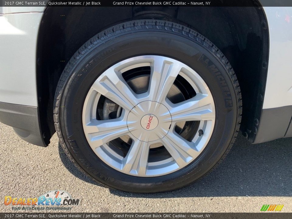 2017 GMC Terrain SLE Quicksilver Metallic / Jet Black Photo #9