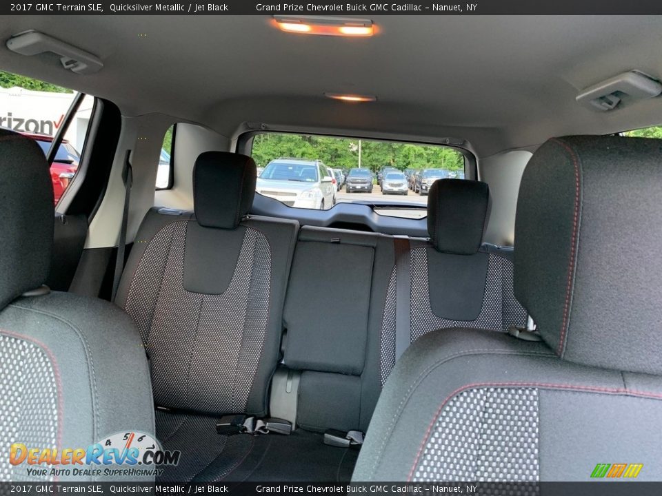 2017 GMC Terrain SLE Quicksilver Metallic / Jet Black Photo #12