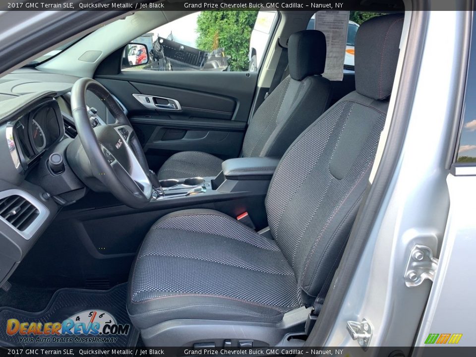2017 GMC Terrain SLE Quicksilver Metallic / Jet Black Photo #13