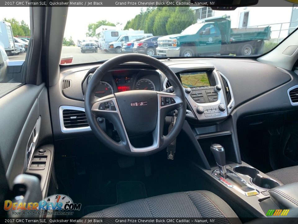 2017 GMC Terrain SLE Quicksilver Metallic / Jet Black Photo #15