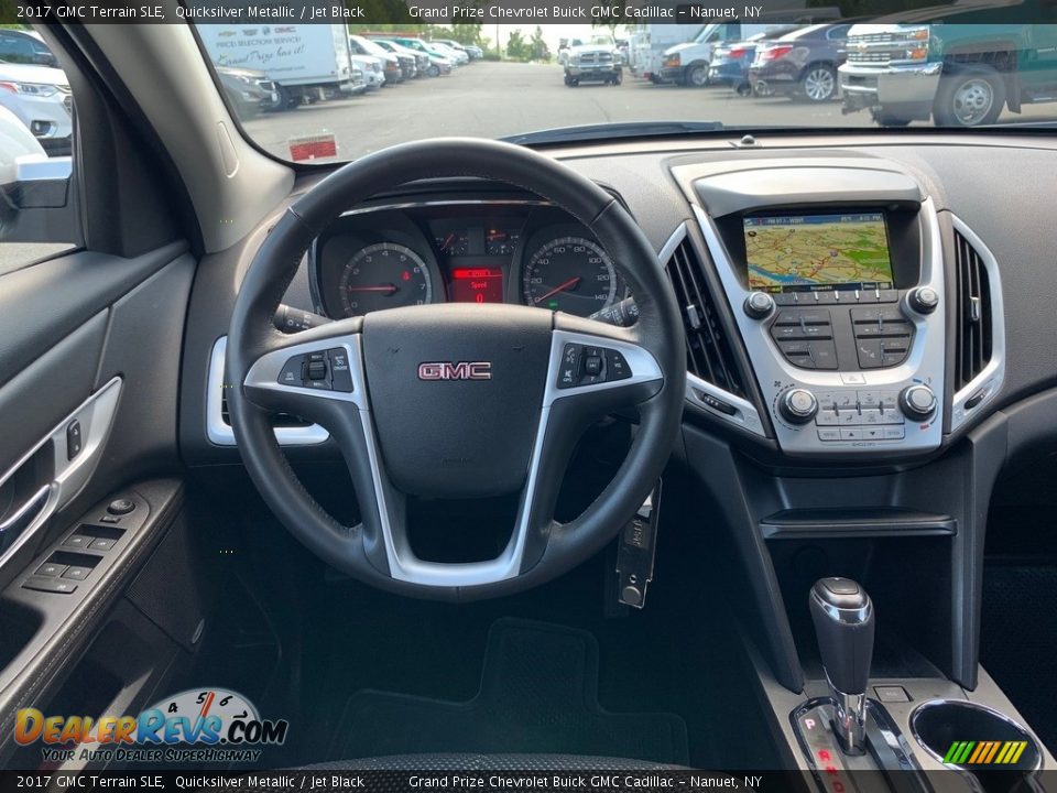 2017 GMC Terrain SLE Quicksilver Metallic / Jet Black Photo #16
