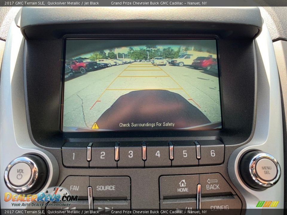 2017 GMC Terrain SLE Quicksilver Metallic / Jet Black Photo #20