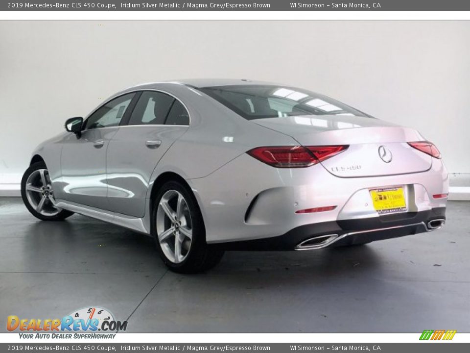 2019 Mercedes-Benz CLS 450 Coupe Iridium Silver Metallic / Magma Grey/Espresso Brown Photo #2