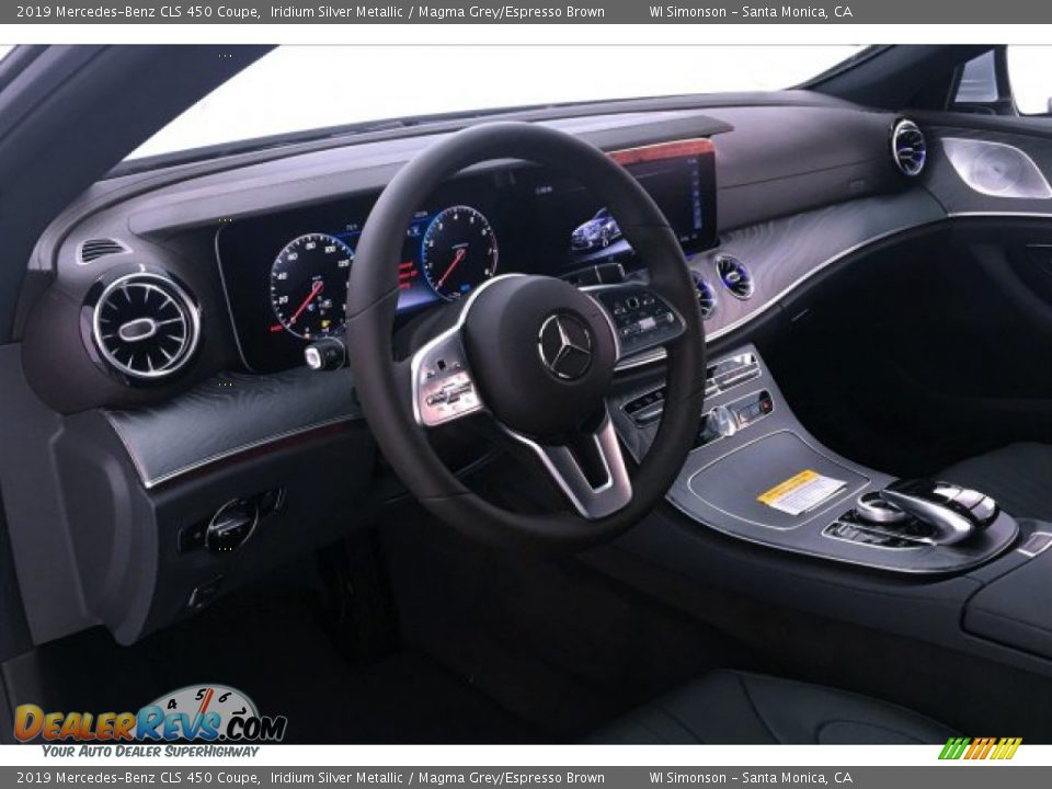 2019 Mercedes-Benz CLS 450 Coupe Iridium Silver Metallic / Magma Grey/Espresso Brown Photo #4