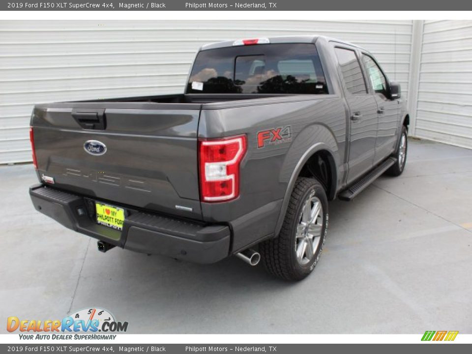 2019 Ford F150 XLT SuperCrew 4x4 Magnetic / Black Photo #8