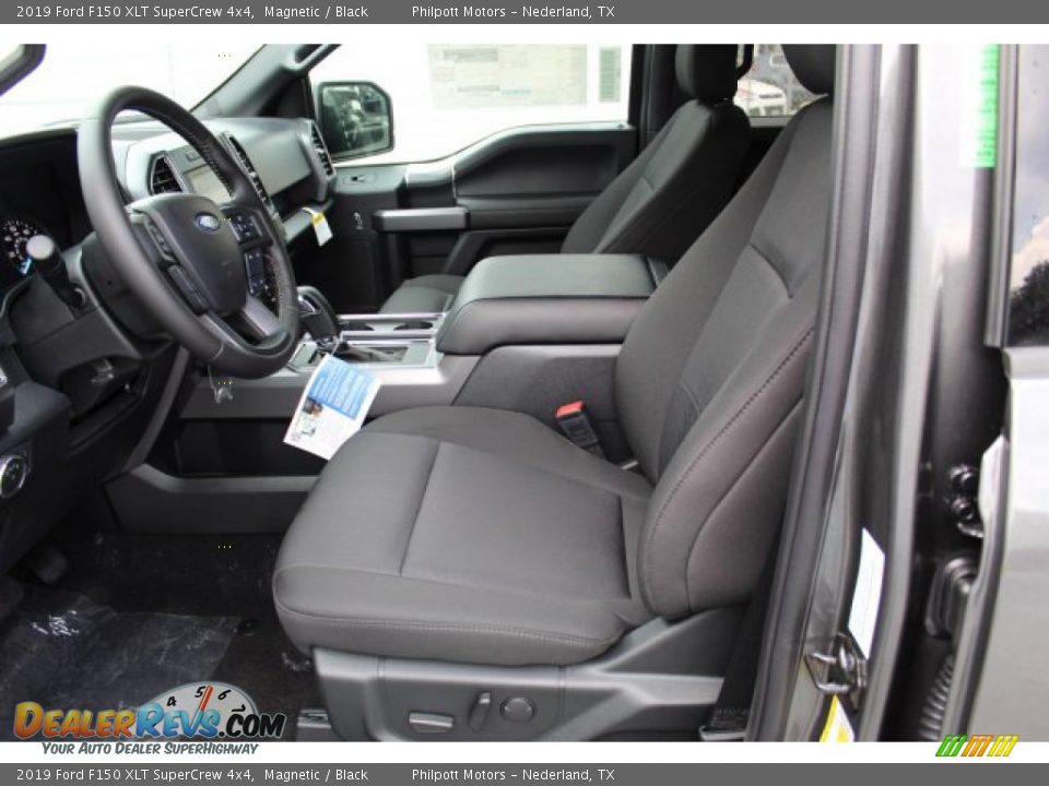 2019 Ford F150 XLT SuperCrew 4x4 Magnetic / Black Photo #10