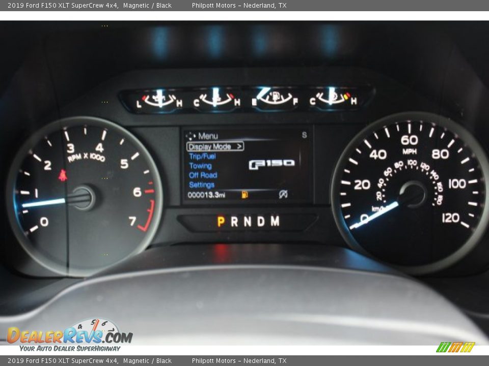 2019 Ford F150 XLT SuperCrew 4x4 Magnetic / Black Photo #13