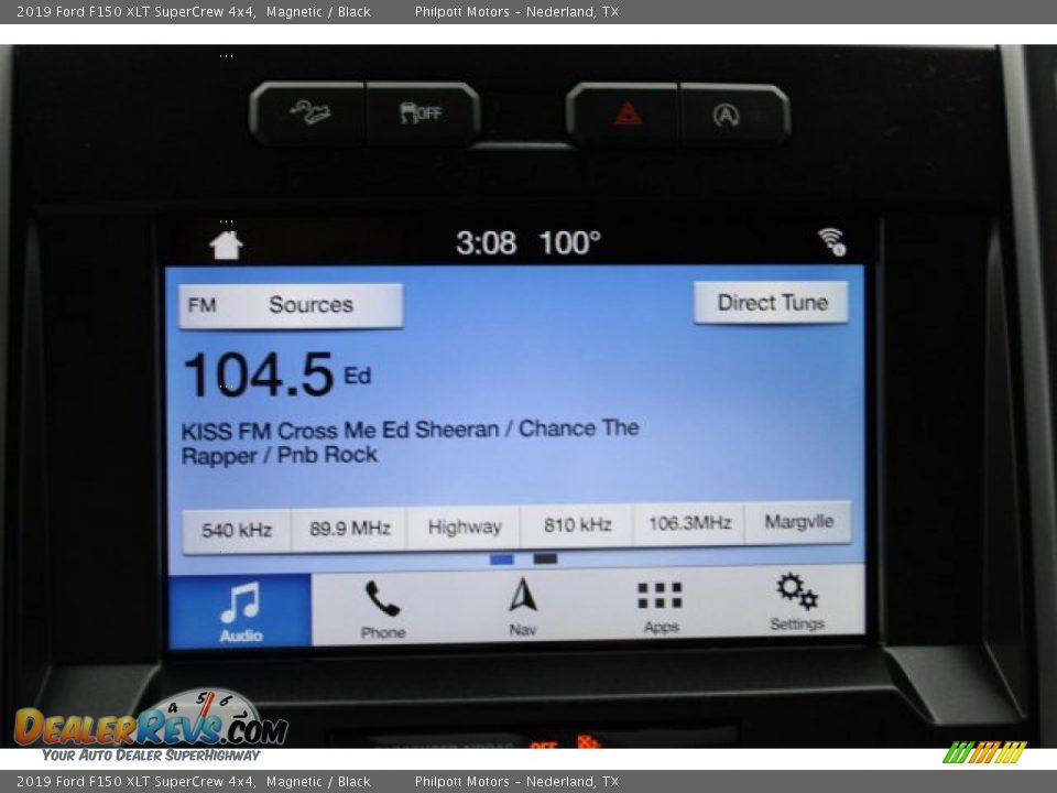 2019 Ford F150 XLT SuperCrew 4x4 Magnetic / Black Photo #15