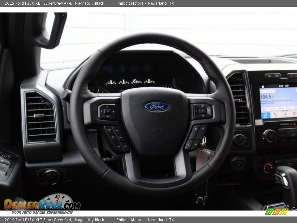 2019 Ford F150 XLT SuperCrew 4x4 Magnetic / Black Photo #21