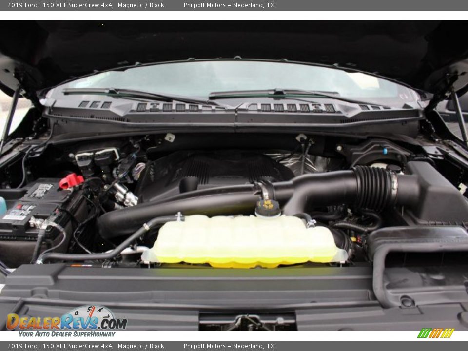 2019 Ford F150 XLT SuperCrew 4x4 Magnetic / Black Photo #23