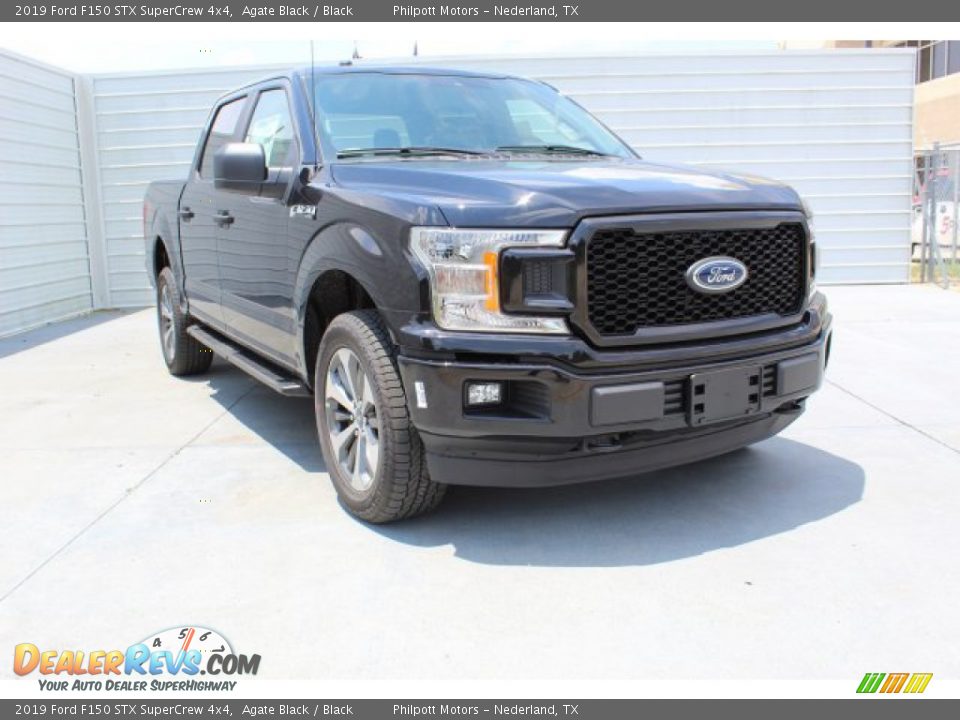 2019 Ford F150 STX SuperCrew 4x4 Agate Black / Black Photo #2