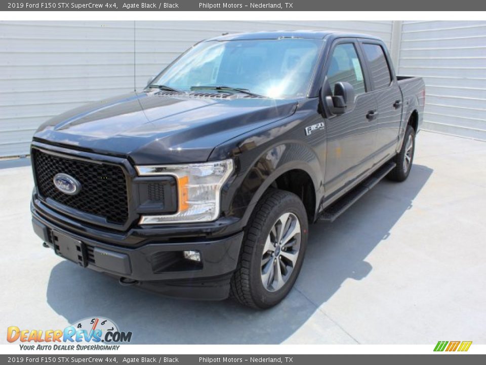 2019 Ford F150 STX SuperCrew 4x4 Agate Black / Black Photo #4