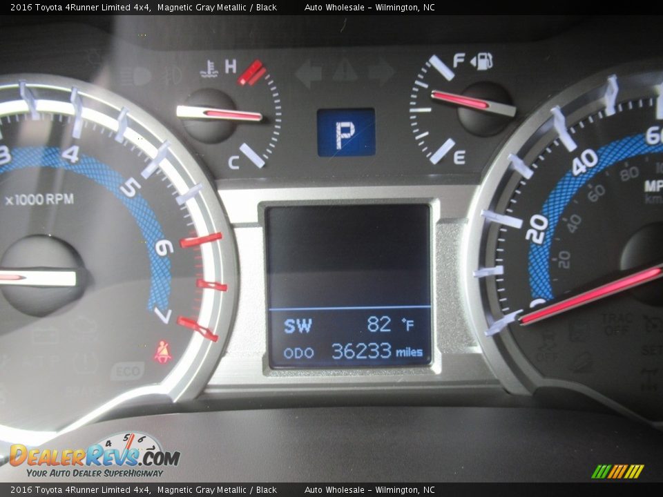 2016 Toyota 4Runner Limited 4x4 Magnetic Gray Metallic / Black Photo #15