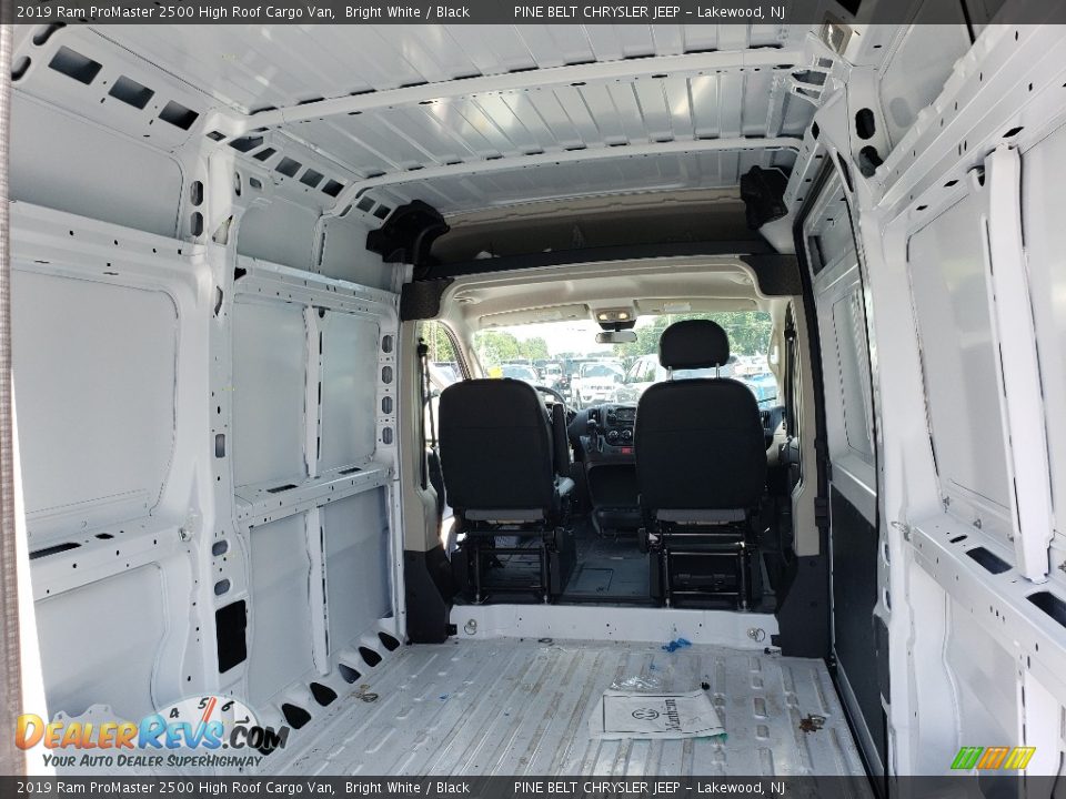 2019 Ram ProMaster 2500 High Roof Cargo Van Bright White / Black Photo #3