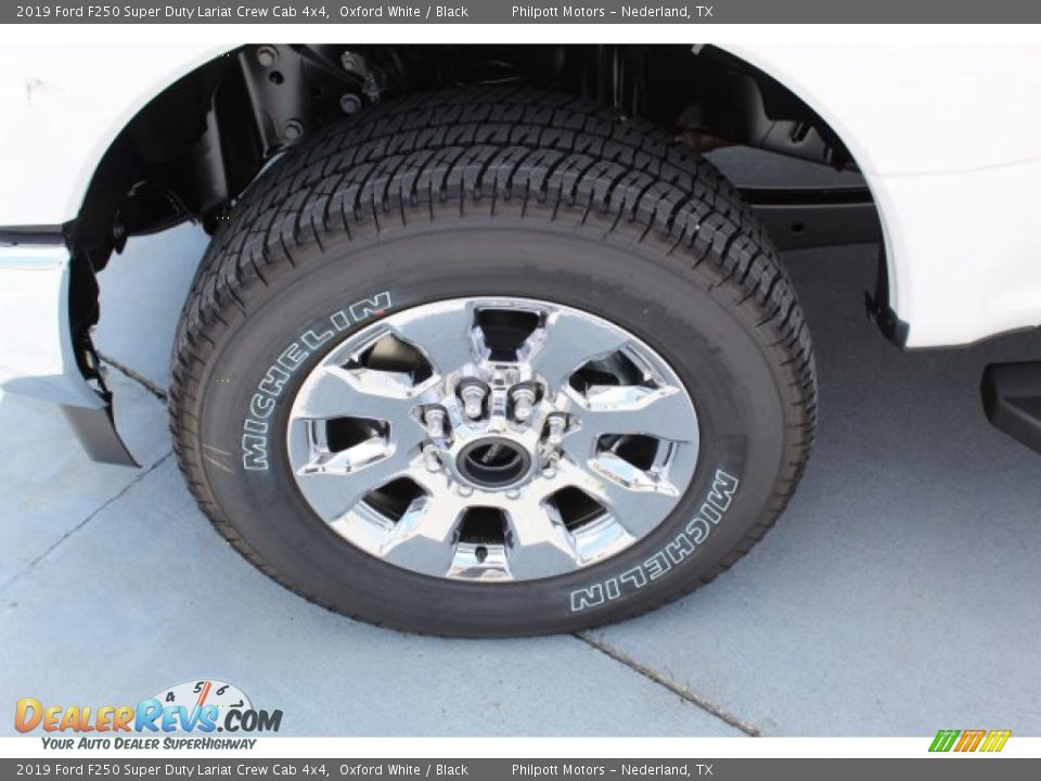 2019 Ford F250 Super Duty Lariat Crew Cab 4x4 Oxford White / Black Photo #5
