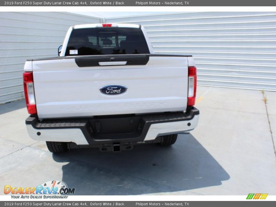 2019 Ford F250 Super Duty Lariat Crew Cab 4x4 Oxford White / Black Photo #7