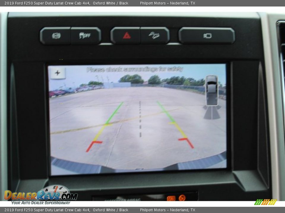 2019 Ford F250 Super Duty Lariat Crew Cab 4x4 Oxford White / Black Photo #18