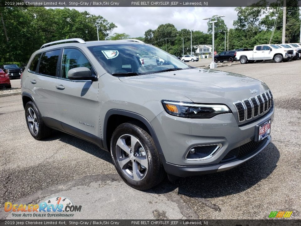 2019 Jeep Cherokee Limited 4x4 Sting-Gray / Black/Ski Grey Photo #1