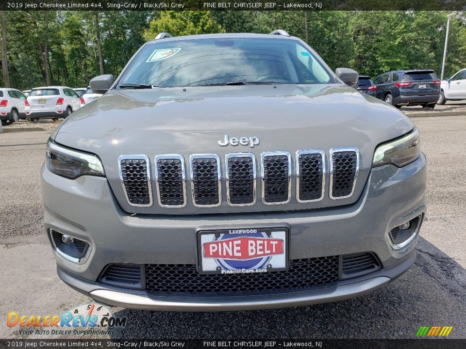 2019 Jeep Cherokee Limited 4x4 Sting-Gray / Black/Ski Grey Photo #2