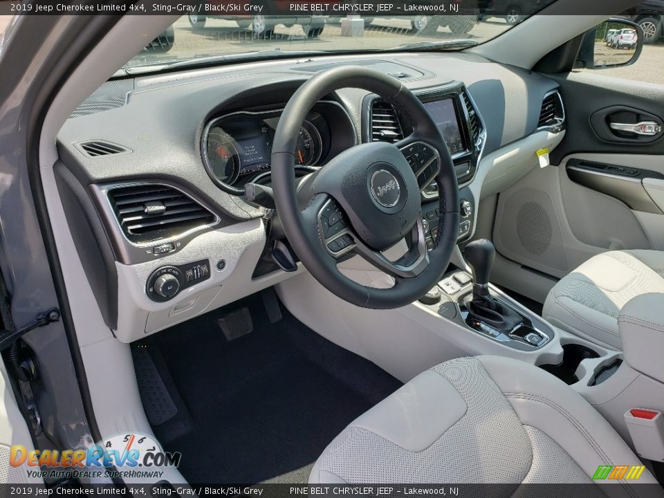 2019 Jeep Cherokee Limited 4x4 Sting-Gray / Black/Ski Grey Photo #7