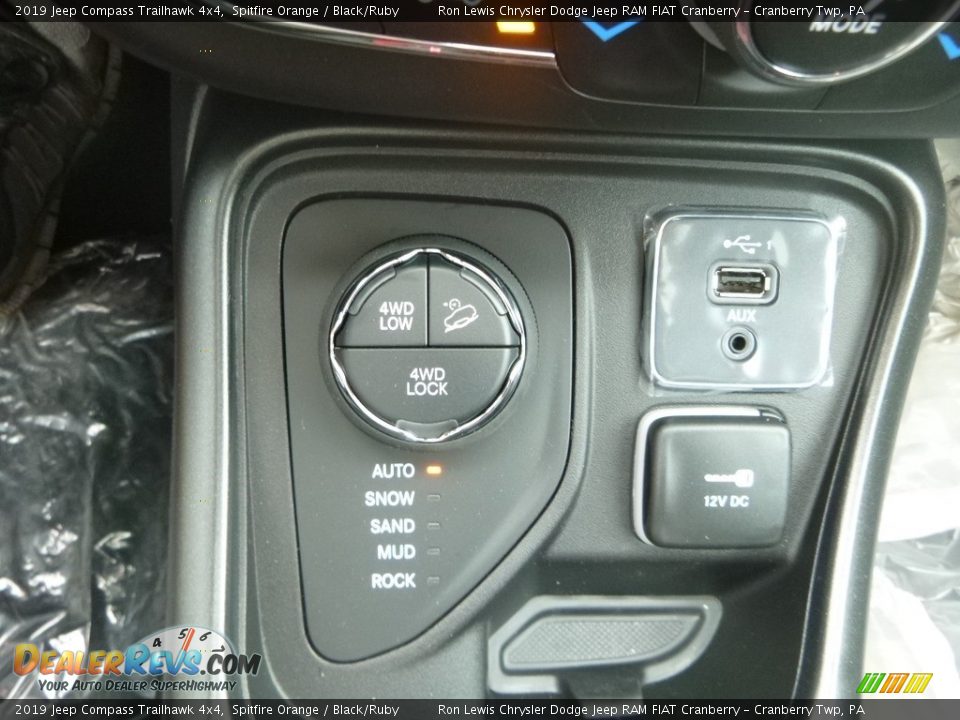 2019 Jeep Compass Trailhawk 4x4 Spitfire Orange / Black/Ruby Photo #20