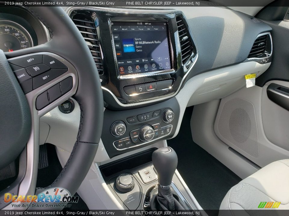 2019 Jeep Cherokee Limited 4x4 Sting-Gray / Black/Ski Grey Photo #10