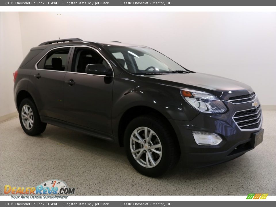 2016 Chevrolet Equinox LT AWD Tungsten Metallic / Jet Black Photo #1