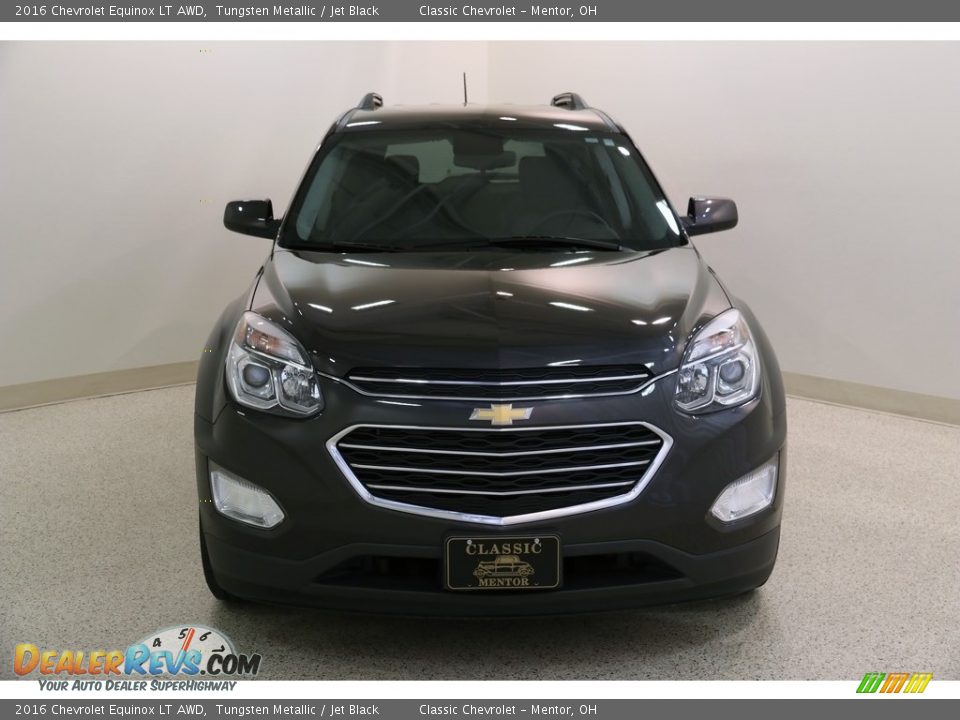 2016 Chevrolet Equinox LT AWD Tungsten Metallic / Jet Black Photo #2