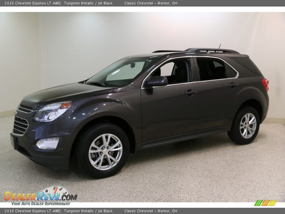 2016 Chevrolet Equinox LT AWD Tungsten Metallic / Jet Black Photo #3