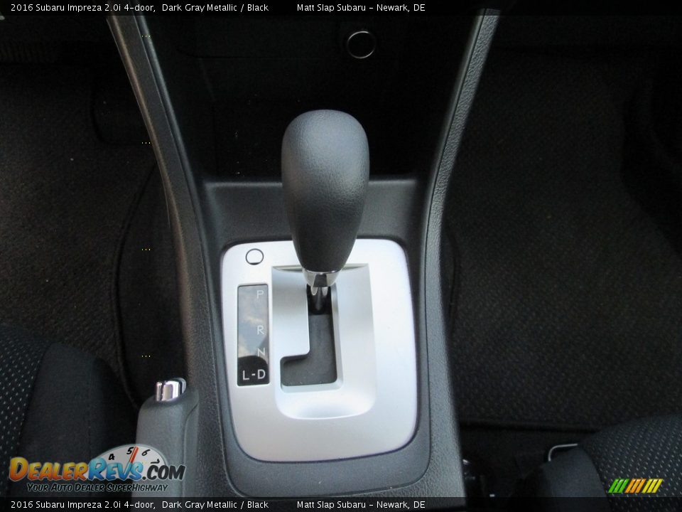 2016 Subaru Impreza 2.0i 4-door Dark Gray Metallic / Black Photo #26