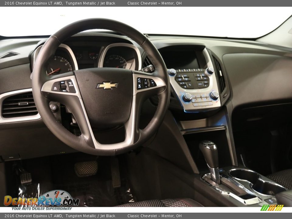 2016 Chevrolet Equinox LT AWD Tungsten Metallic / Jet Black Photo #6