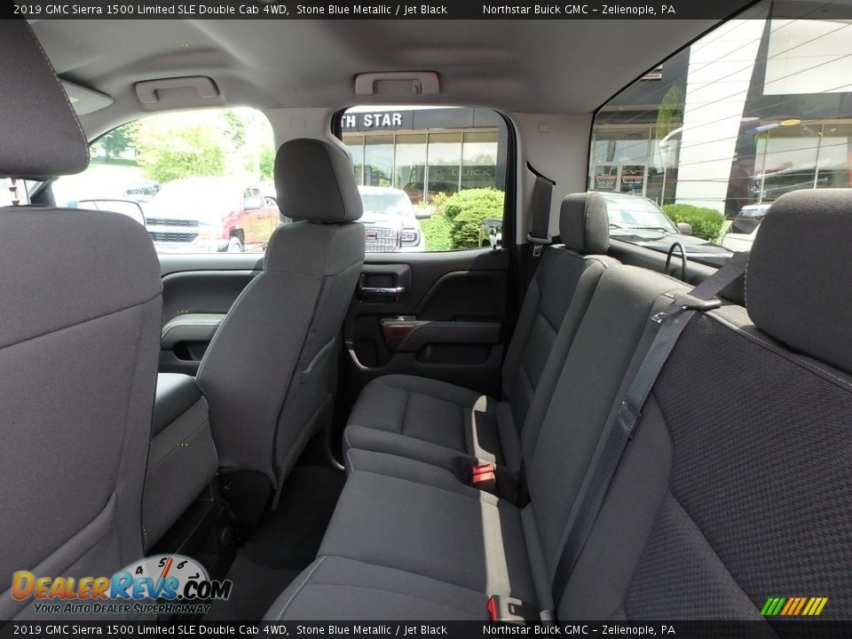 Rear Seat of 2019 GMC Sierra 1500 Limited SLE Double Cab 4WD Photo #17