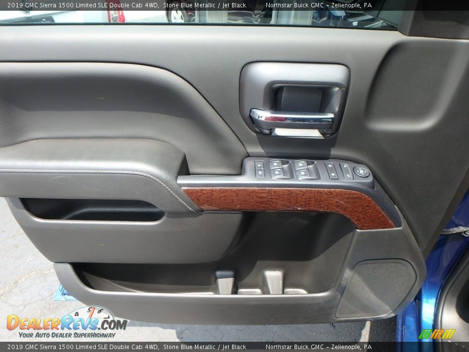 Door Panel of 2019 GMC Sierra 1500 Limited SLE Double Cab 4WD Photo #20