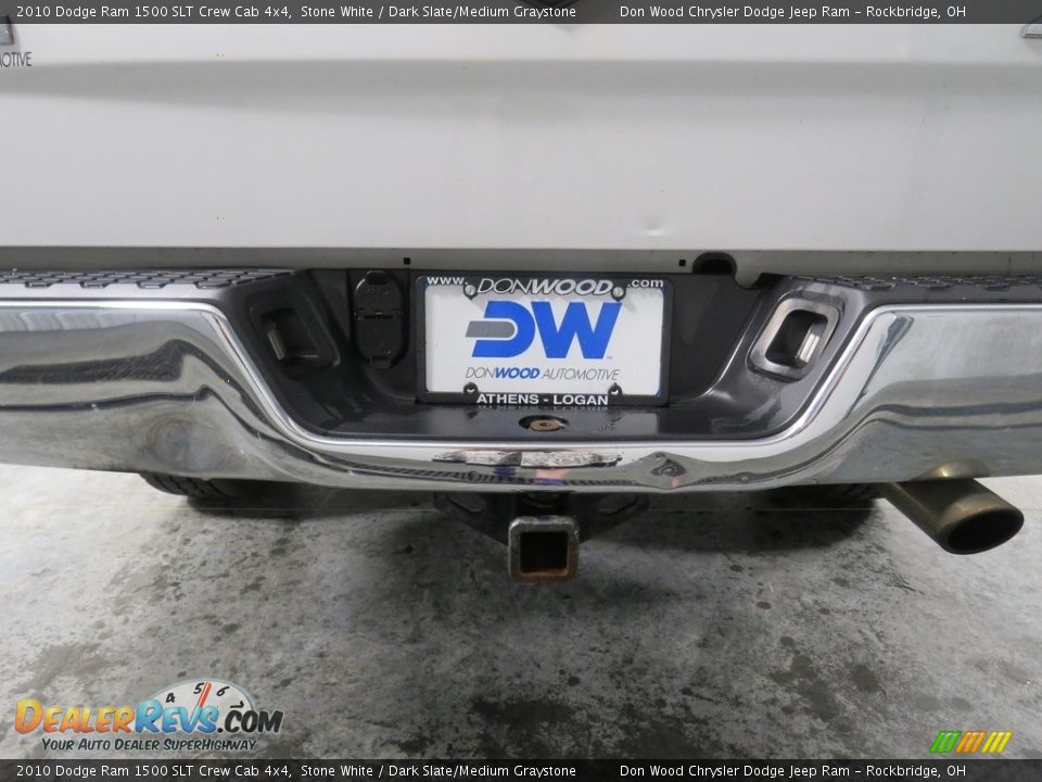 2010 Dodge Ram 1500 SLT Crew Cab 4x4 Stone White / Dark Slate/Medium Graystone Photo #12