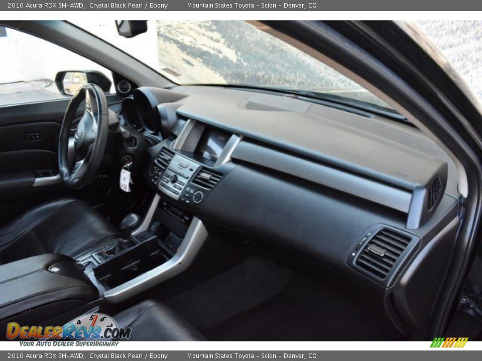 2010 Acura RDX SH-AWD Crystal Black Pearl / Ebony Photo #17