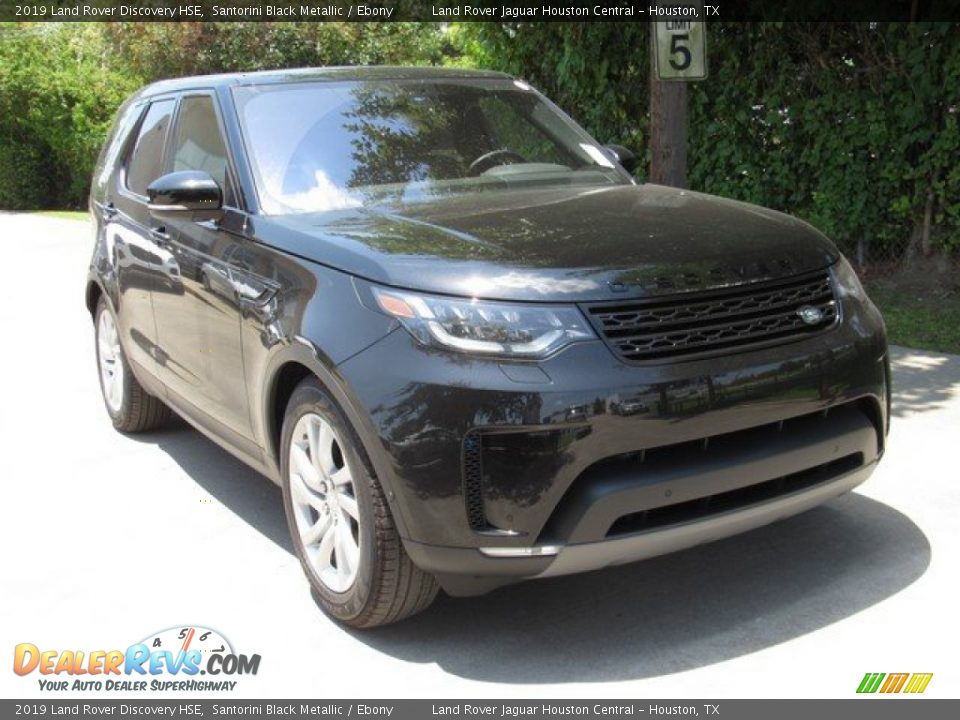 2019 Land Rover Discovery HSE Santorini Black Metallic / Ebony Photo #2