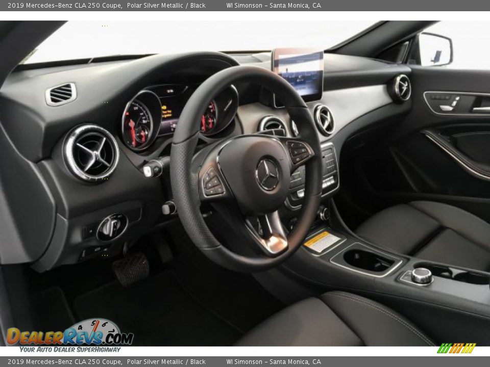 2019 Mercedes-Benz CLA 250 Coupe Polar Silver Metallic / Black Photo #4