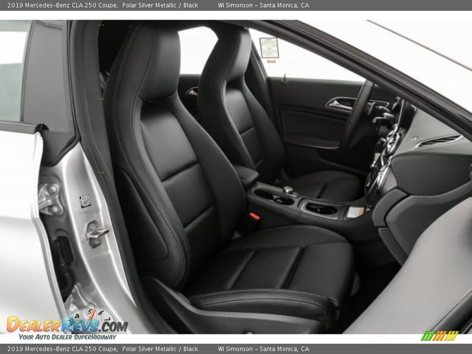 2019 Mercedes-Benz CLA 250 Coupe Polar Silver Metallic / Black Photo #5