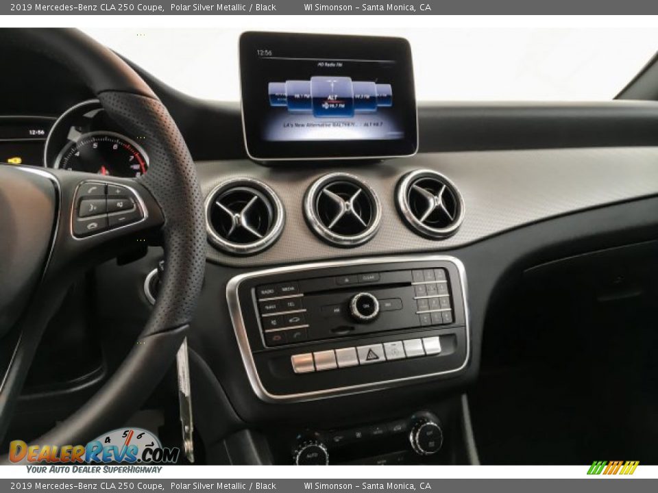 2019 Mercedes-Benz CLA 250 Coupe Polar Silver Metallic / Black Photo #6