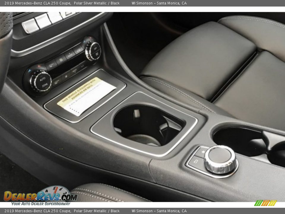 2019 Mercedes-Benz CLA 250 Coupe Polar Silver Metallic / Black Photo #7