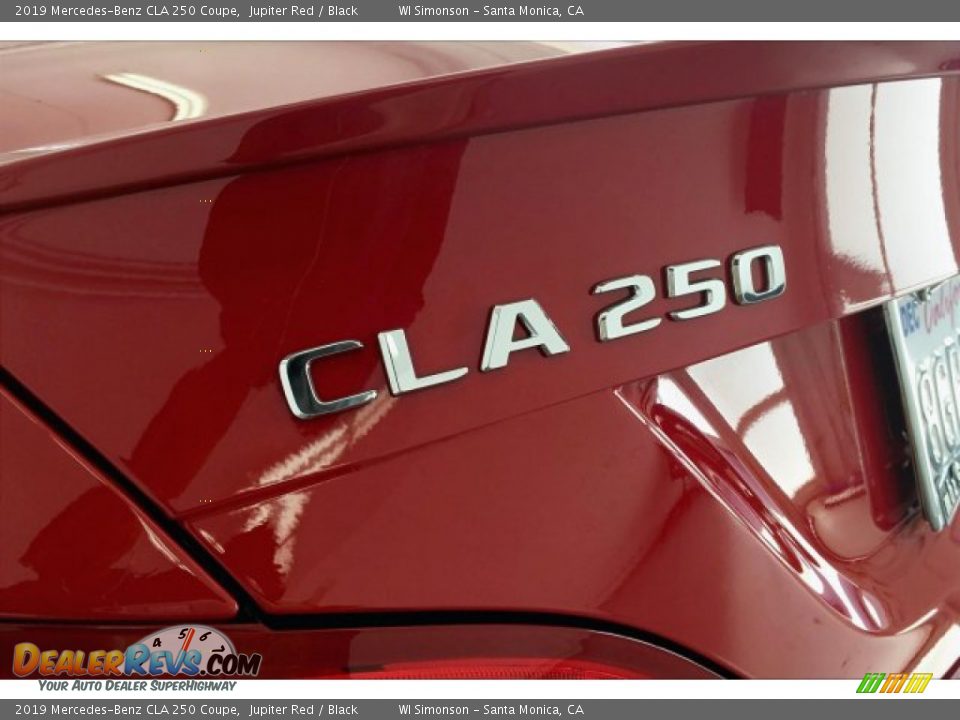 2019 Mercedes-Benz CLA 250 Coupe Jupiter Red / Black Photo #7
