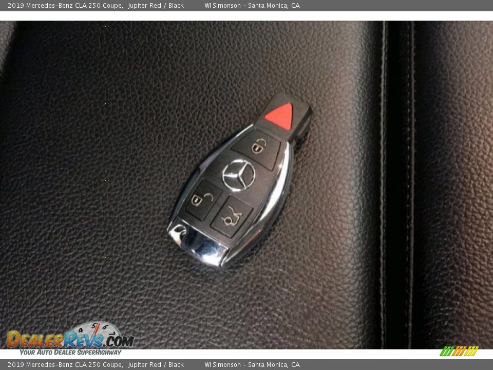 2019 Mercedes-Benz CLA 250 Coupe Jupiter Red / Black Photo #11