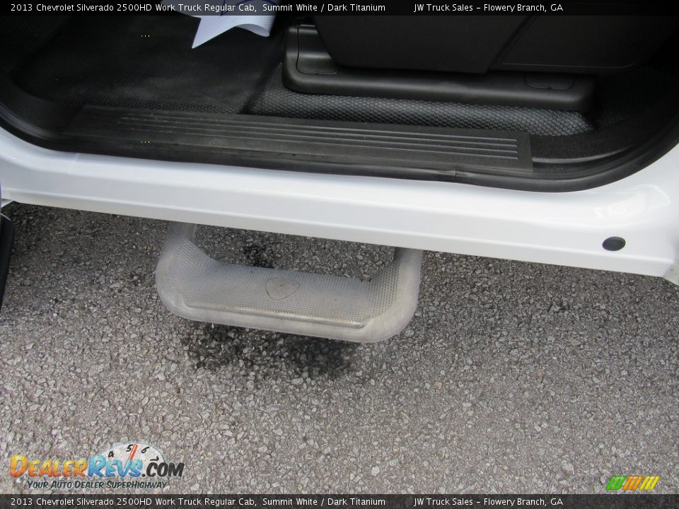 2013 Chevrolet Silverado 2500HD Work Truck Regular Cab Summit White / Dark Titanium Photo #11