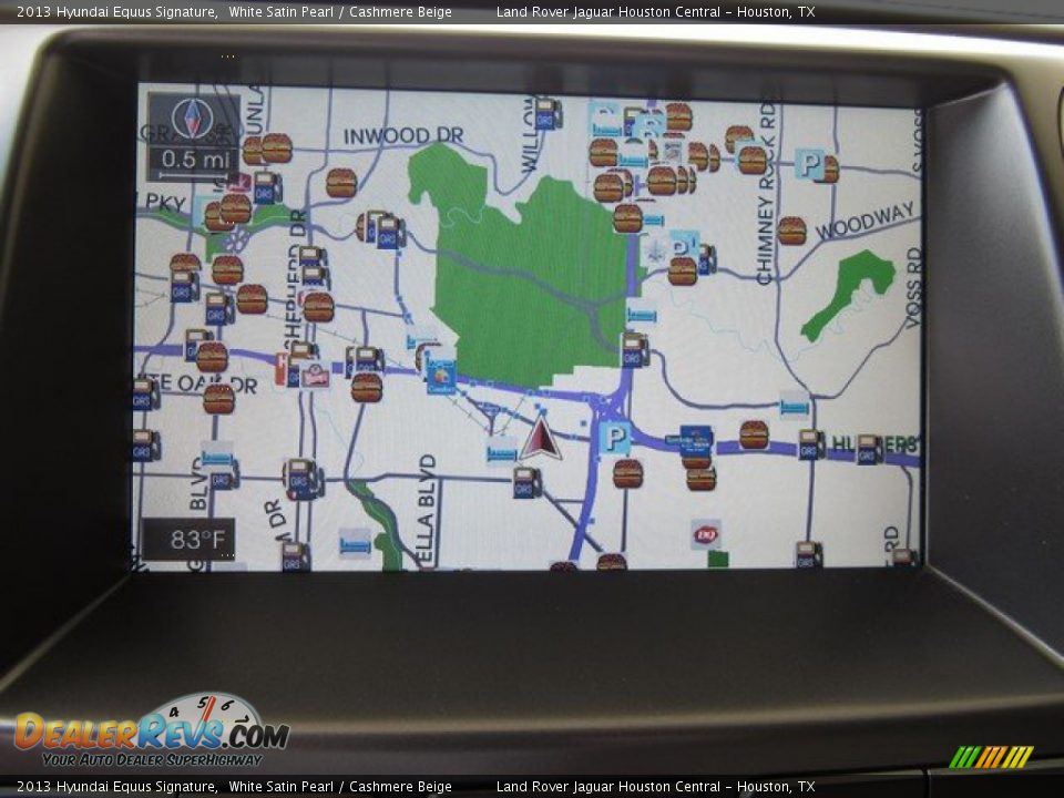 2013 Hyundai Equus Signature White Satin Pearl / Cashmere Beige Photo #34