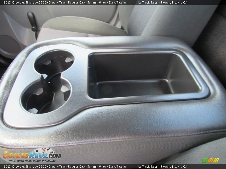 2013 Chevrolet Silverado 2500HD Work Truck Regular Cab Summit White / Dark Titanium Photo #25